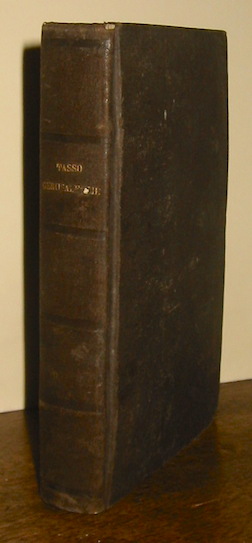 Tasso Torquato La Gerusalemme liberata. Volume unico 1840 Venezia